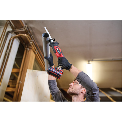 Scie alternative compacte &agrave; une main sans fil (outil seulement), 18 V, Lithium-ion Bloc-pile, 0-3000 coups/min Pathway Supply LP