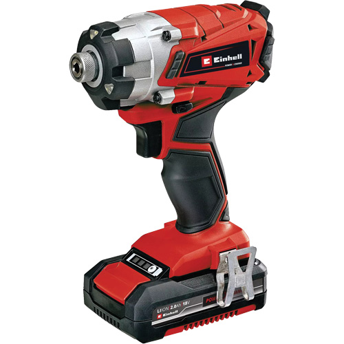 Cordless Impact Driver Kit, 1/4", 1240 in-lbs Max. Torque, 18 V, Lithium-Ion Pathway Supply LP