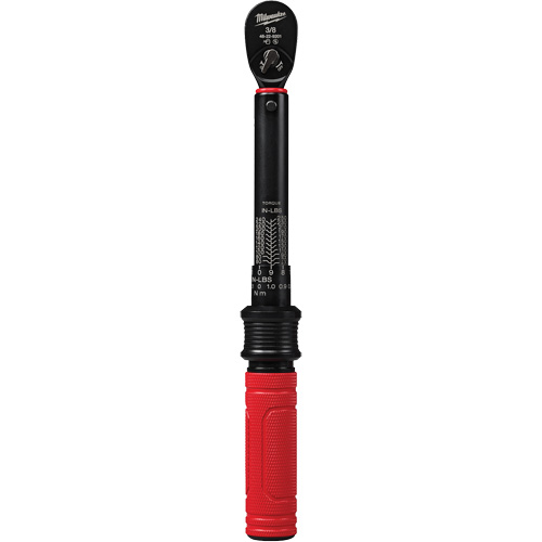 Cl&eacute; dynamom&eacute;trique, &agrave; cliquer, Entraînement 3/8" carr&eacute;, 5,6 - 28,2 Nm/50 - 250 lb-po Pathway Supply LP