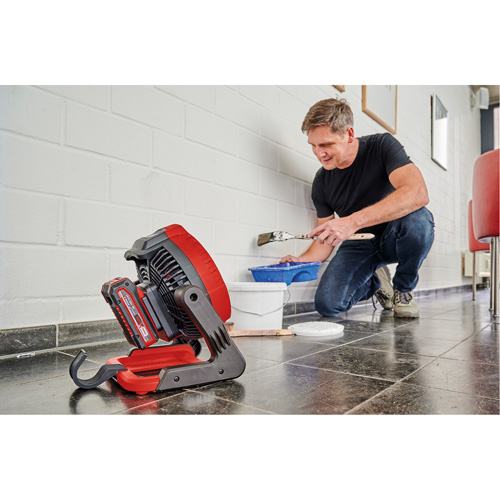 GE-CF 18/2200 Li 18V Cordless Fan (Tool Only), 7" Diameter, 3 Speeds Pathway Supply LP