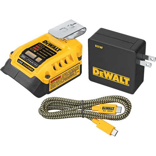 Trousse de recharge USB MAX*/FLEXVOLT 5 A, 20 V, Lithium-ion Pathway Supply LP