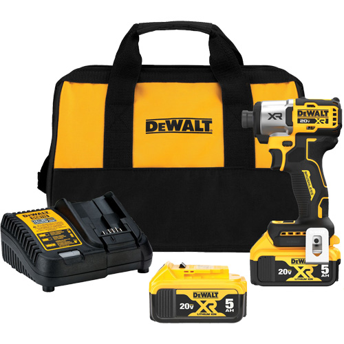 MAX* XR&reg; 3-Speed Impact Driver Kit, 1/4", 1825 in-lbs Max. Torque, 20 V, Lithium-Ion Pathway Supply LP