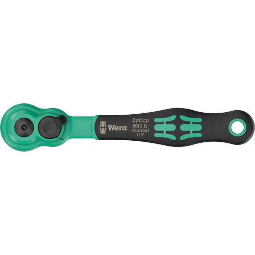 Cl&eacute; &agrave; cliquet Zyklop Comfort avec levier dinversion, Prise de 1/4", Poign&eacute;e Ergonomique Pathway Supply LP