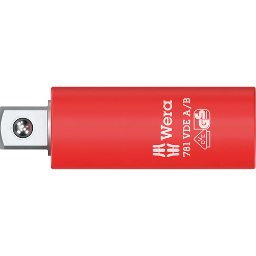 Adaptateur isol&eacute; VDE A/B, Prise 1/4", Douille 3/8", 2,78" lo, Sph&eacute;rique Pathway Supply LP