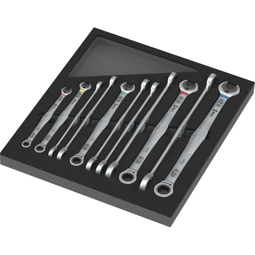 Insert en mousse 9735 pour jeu 6007 Joker 1, Combinaison &agrave; cliquet, 12 morcea Pathway Supply LP