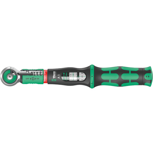 Cl&eacute; dynamom&eacute;trique Safe-Torque A 1, &agrave; cliquer, Entraînement 1/4" carr&eacute;, 2 - 9 lb-pi Pathway Supply LP