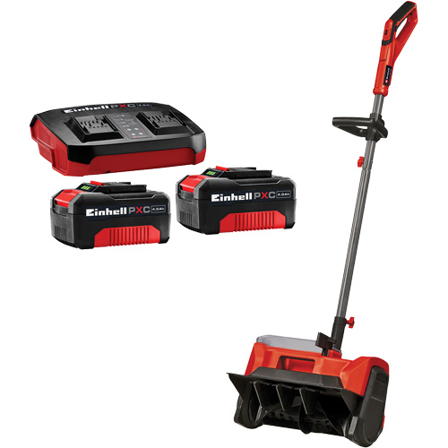 Ensemble pelle &agrave; neige sans fil 36 V avec batteries et chargeur, Largeur de 16" (40,64 cm) Pathway Supply LP