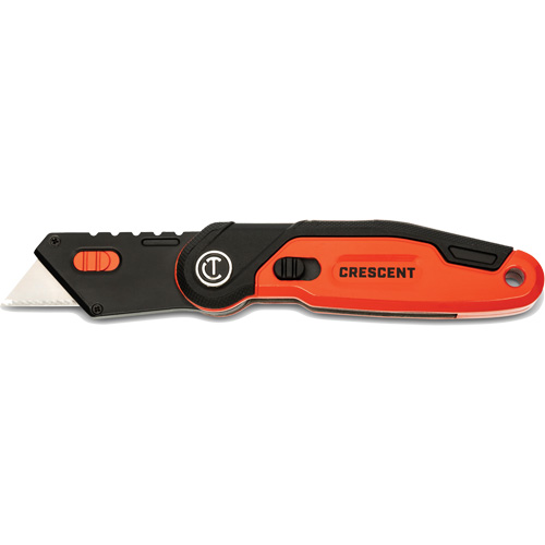 Couteau utilitaire pliant, 1" lame, lame en Acier, poign&eacute;e en Aluminium Pathway Supply LP