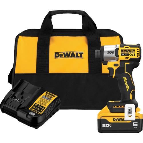 XR&reg; 3-Speed Brushless Cordless Impact Driver Kit, 20 V, 1/4" Socket Pathway Supply LP