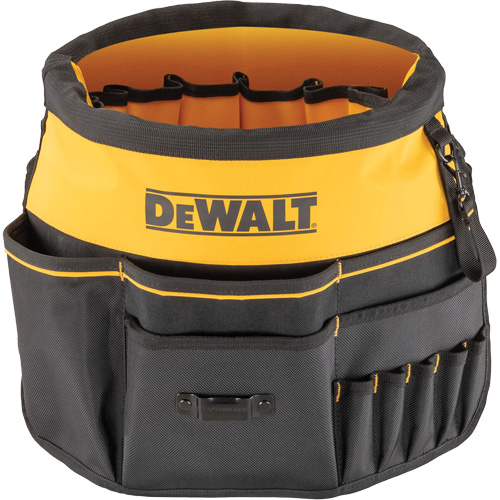 Organisateur pour seau &agrave; outils, 19-3/4" lo x 2" la x 19-5/8" h, Noir/Jaune Pathway Supply LP