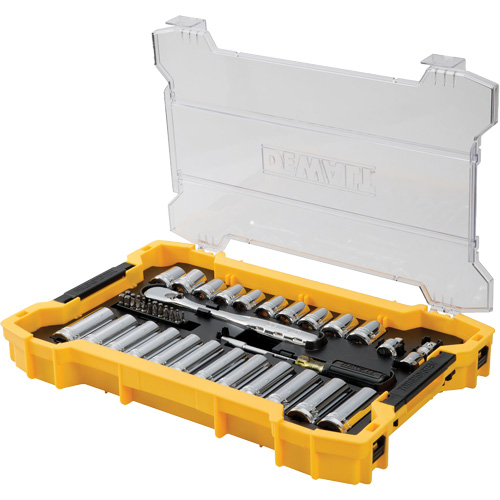 Jeu d'outils 3/8" & 1/2" pour m&eacute;canicien avec plateau & couvercle TOUGHSYSTEM 2.0 Pathway Supply LP
