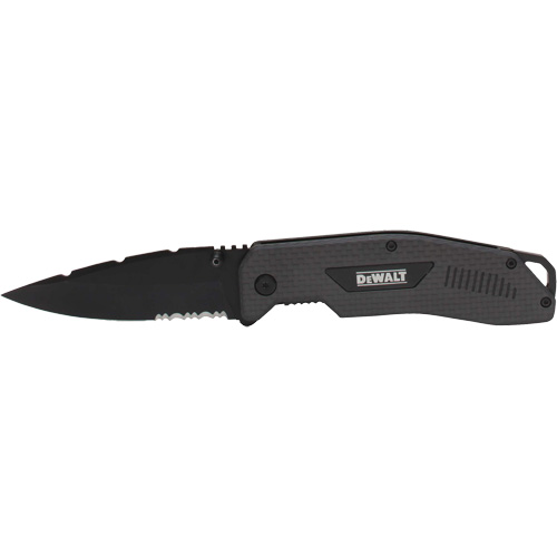 Heavy-Duty Pocket Knife, Carbon Fibre Handle Pathway Supply LP