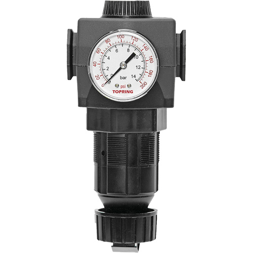 MODULAIR 400 Zinc Diaphragm Regulator, 1/2" NPT, 300 psi Max. PSI, In Line/Modular Pathway Supply LP