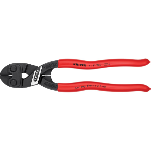 CoBolt&reg; High Leverage Compact Bolt Cutters with Notched Blade, 8" L, Center Cut Pathway Supply LP
