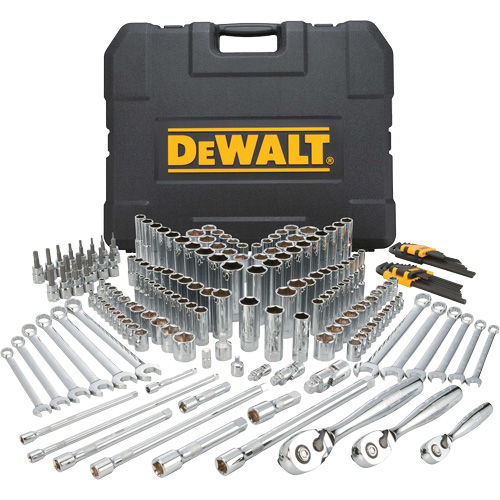 Jeu d'outils de m&eacute;canicien avec coffret moul&eacute; par soufflage Pathway Supply LP