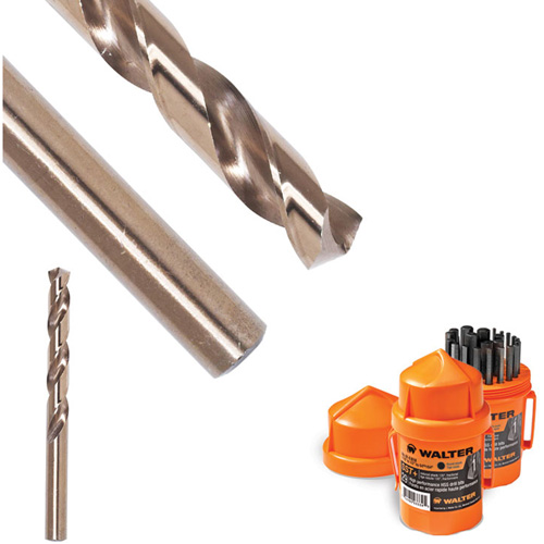 SST+ Jobbers Drill Bit, High Speed Steel, 27/64", 5-9/16" L, 3-11/16" Flute, 135° Point Angle Pathway Supply LP