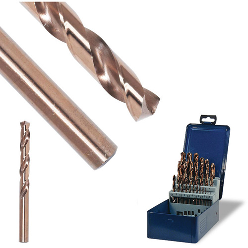 SST+ Jobbers Wire Gauge Drill Bit, High Speed Steel, #1, 3-11/16" L, 2-1/4" Flute, 135° Point Angle Pathway Supply LP