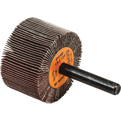Flap Wheels-Coolcut Flap Wheels, Aluminum Oxide, 240 Grit, 1-1/2" x 1" x 1/4" Pathway Supply LP