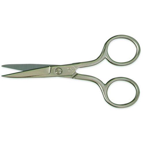 Embroidery & Sewing Scissors, 1-1/4", Rings Handle Pathway Supply LP