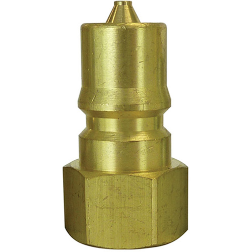 Bouchon pour raccord hydraulique rapide, 3/4" dia., Laiton Pathway Supply LP