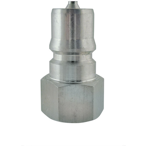Hydraulic Quick Coupler - Plug, Stainless Steel, 1/4" Dia. Pathway Supply LP