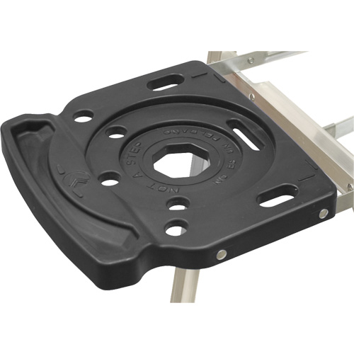 3400 Series Industrial Extra Heavy-Duty Step Ladder, 4', Aluminum, 300 lbs. Capacity, Type 1A Pathway Supply LP