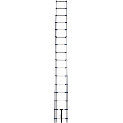 Telescopic Ladder, 3' - 15.5', Aluminum, 250 lbs. Capacity, Type 1 Pathway Supply LP