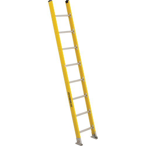 Industrial Extra Heavy-Duty Straight Ladders (5600 Series), 8', Fibreglass, 375 lbs., CSA Grade 1AA Pathway Supply LP
