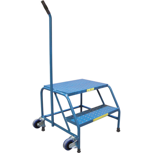 Tilt-N-Roll Step Stands, 2 Step(s), 24" L x 29" W x 19" H, 300 lbs. Capacity Pathway Supply LP
