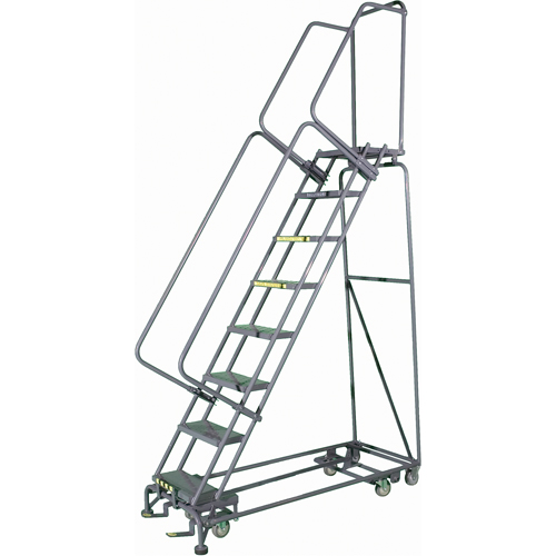 All Directional Ladders, 9 Steps, 24" Step Width, 90" Platform Height, Steel Pathway Supply LP