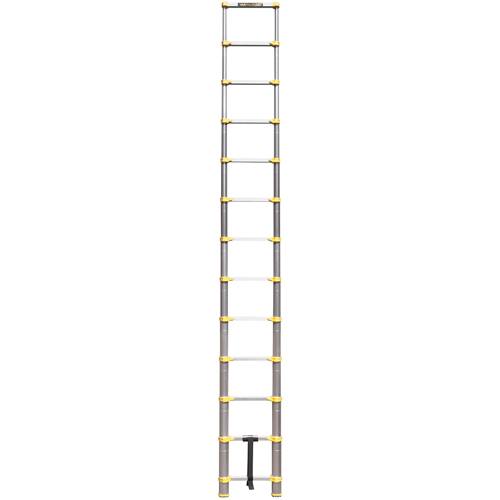 Telescopic Ladder, 3' - 12', Aluminum, 250 lbs. Capacity, Type 1 Pathway Supply LP
