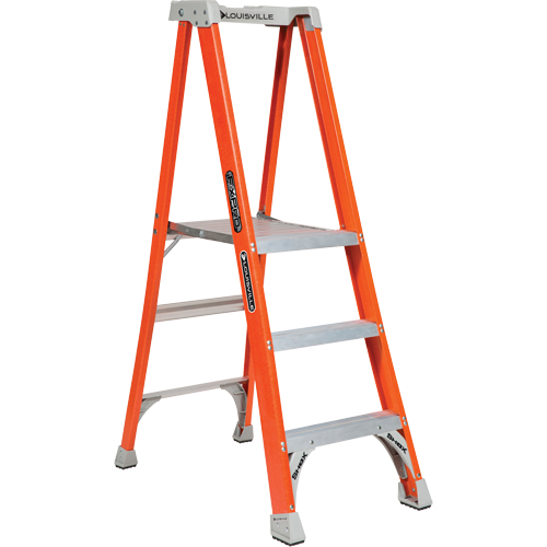 Industrial Heavy-Duty Pro Platform Stepladders (FXP1700 Series), 3', 300 lbs. Cap. Pathway Supply LP