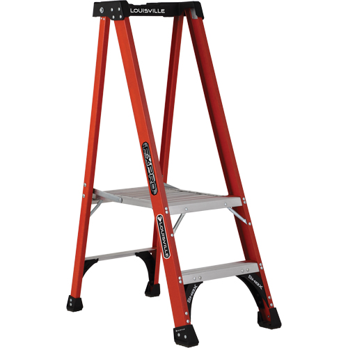 Industrial Extra Heavy-Duty Pro Platform Stepladders (FXP1800 Series), 2', 375 lbs. Cap. Pathway Supply LP