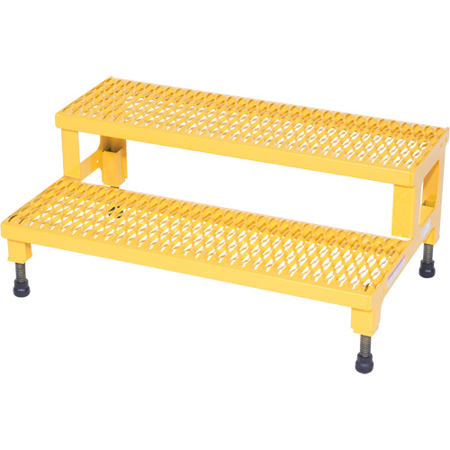 Adjustable Step-Mate Stand, 2 Step(s), 36-3/16" W x 22-7/8" L x 15-1/4" H, 500 lbs. Capacity Pathway Supply LP