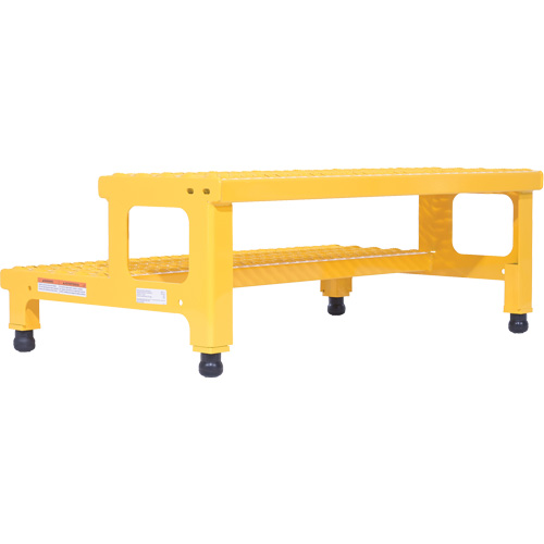 Adjustable Step-Mate Stand, 2 Step(s), 36-3/16" W x 22-7/8" L x 15-1/4" H, 500 lbs. Capacity Pathway Supply LP