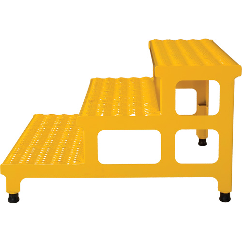 Plate-forme ajustable Step-Mate, 3 marche(s), 36-3/16" la x 33-7/8" lo x 22-1/4" h, Capacit&eacute; 500 lb Pathway Supply LP