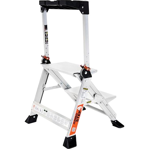 Jumbo Step Ladder, 1.5', Aluminum, 375 lbs. Capacity, Type 1AA Pathway Supply LP