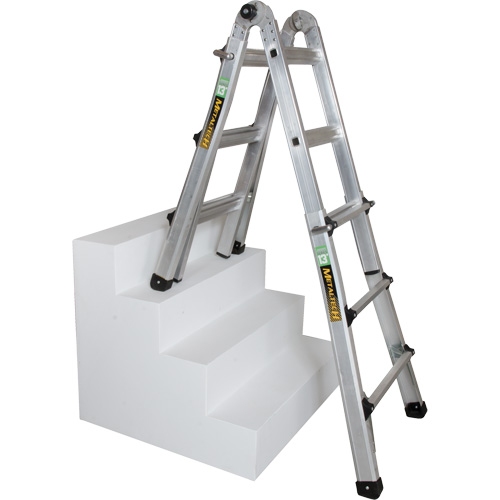 &eacute;chelle t&eacute;lescopique multipositions, 2,916' - 9,75', Aluminium, 300 lb, CSA calibre 1A Pathway Supply LP