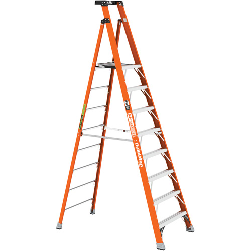Safespace Platform Step Ladder, 8', 300 lbs. Cap. Pathway Supply LP