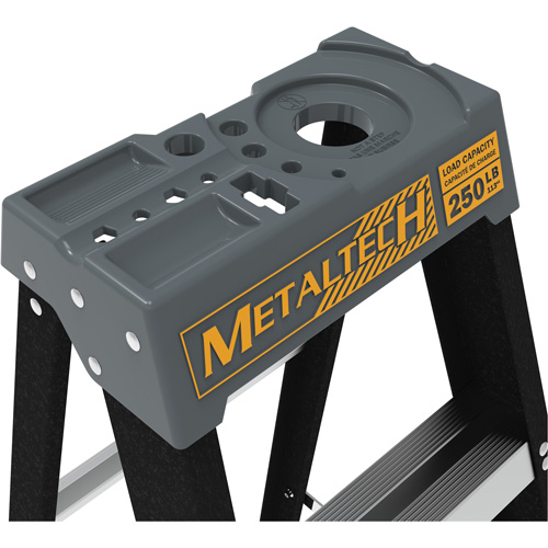 Escabeau, 4', Fibre de verre, Capacit&eacute; 250 lb, Type 1 Pathway Supply LP