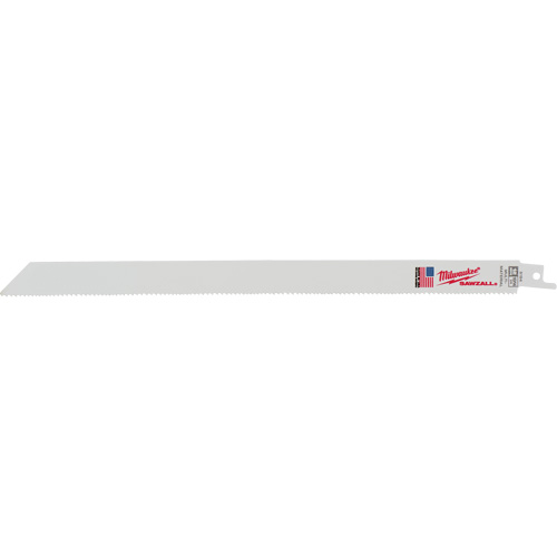 Lame de scie alternative Sawzall, Bim&eacute;tal, 10/14 Dents par pouce, 12" lo Pathway Supply LP