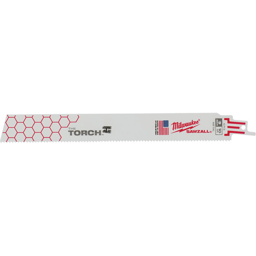 The Torch Sawzall&reg; Blades, Bi-Metal, 10 TPI, 9" L x 1" W Pathway Supply LP