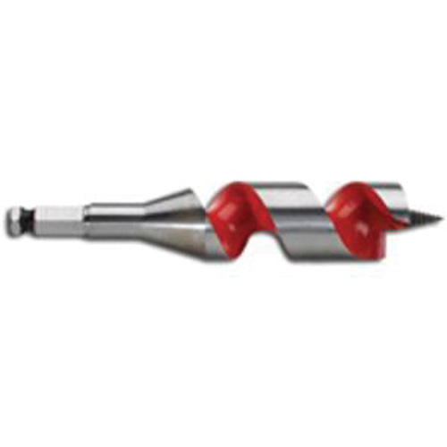 Ship Auger Drill Bit, 1-1/4 Diameter, 3" Flute, 7/16" Hex Shank Pathway Supply LP