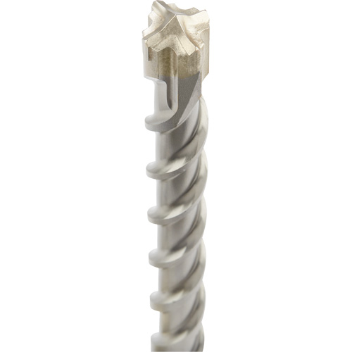 Foret &agrave; 4 cannelures pour perceuse &agrave; percussion MX4, 3/4", Tige SDS-Plus, Carbure Pathway Supply LP