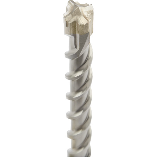 MX4 4-Cutter SDS-Plus Rotary Hammer Drill Bit, 1-1/8", SDS-Plus Shank, Carbide Pathway Supply LP