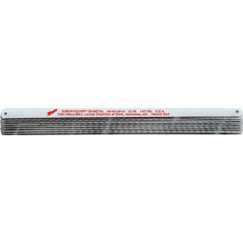 Lames de scie &agrave; dents ondul&eacute;es, Bim&eacute;tal, 12" lo, 24 dents par pouce Pathway Supply LP