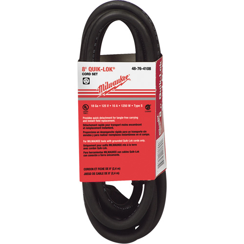 Quik-Lok&reg; Cord with Twist Style Plug Pathway Supply LP