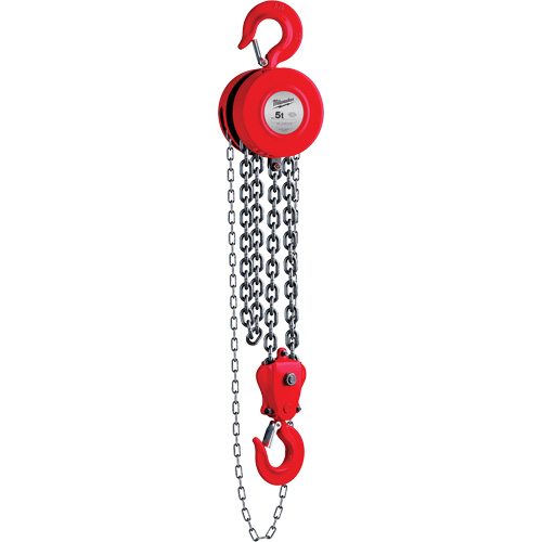 Chain Hoist, 8' Lift, 11023 lbs. (5 tons) Capacity Pathway Supply LP