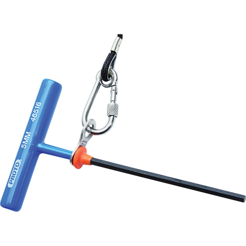 Cl&eacute; hexagonale m&eacute;trique, embout Hexagonale, 2,5 mm x 6" lo, Poign&eacute;e en T Pathway Supply LP