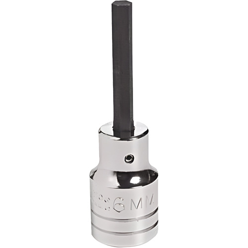 Socket Bit, Hex, 18 mm x 4" L, 1/2" Drive Pathway Supply LP